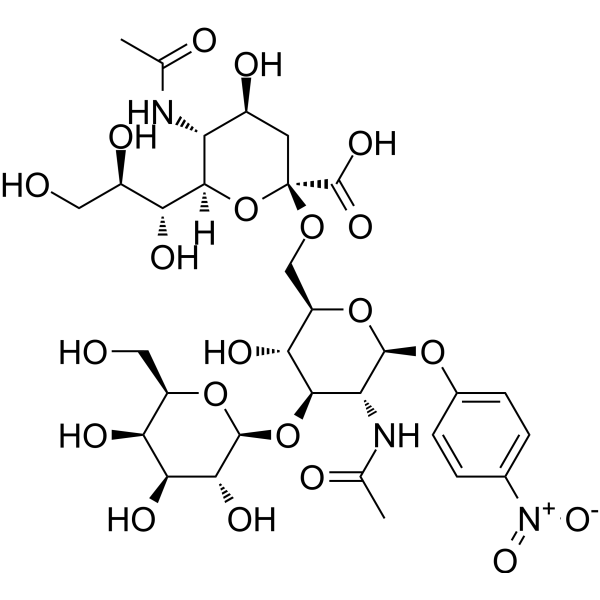 Galβ(1-3)[Neu5Acα(2-6)]GlcNAc-beta-pNP (Gal beta(1-3)[Neu5Ac alpha(2-6)]GlcNAc-beta-pNP) 754954-71-7